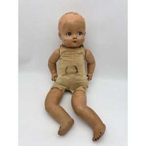 Vintage Effanbee Sweetie Pie Doll 24" Tall Spooky Eyes Halloween